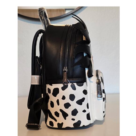 Loungefly Disney 101 Dalmatians Cruella Figural Mini Backpack | NWT